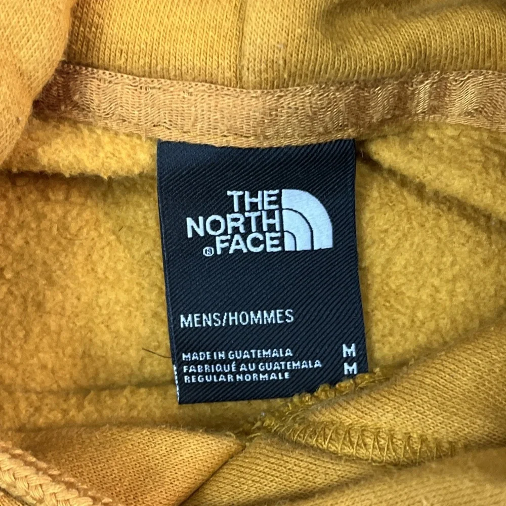 The North Face Hoodie Mens M Orange Never Stop Exploring Pullover Sweatshirt